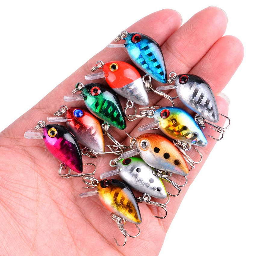 Fishing Lure Kit - Fishing Lure Small Minnow Mini Wobble