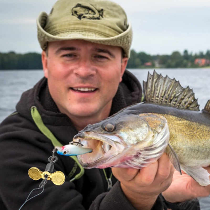 Plug Casting Fishing Propeller - огляд і ціна Fishing Lure Spinnerbait