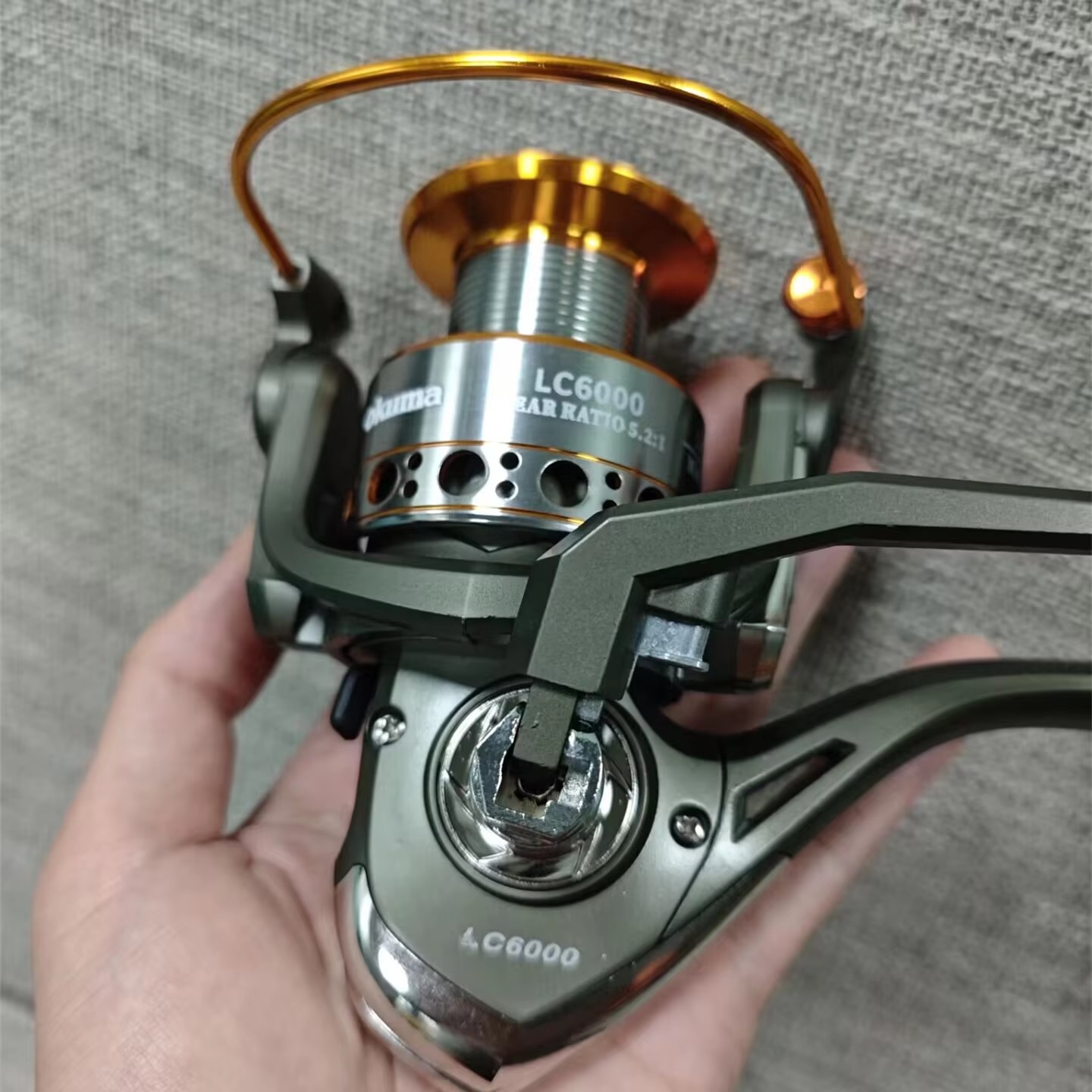 Okuma High Speed 5.2:1 Fishing - огляд і ціна Daiwa Reel Fuego