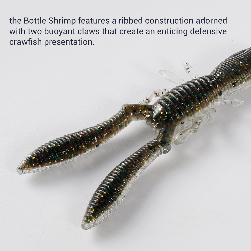 NOEBY Bottle Shrimp Craw 75mm  - огляд і ціна Fishing Lure Swimbait
