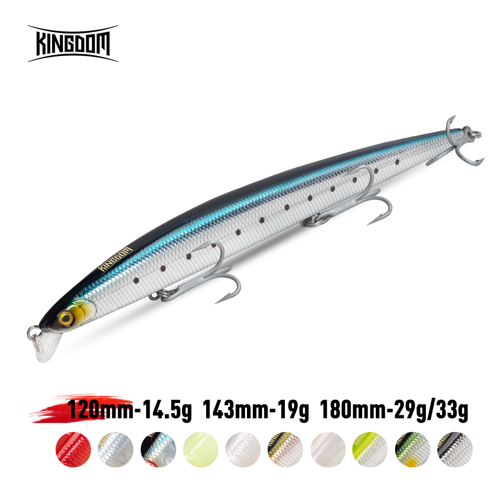 Kingdom Long Casting Fishing L - огляд і ціна Fishing Lure Jerkbait