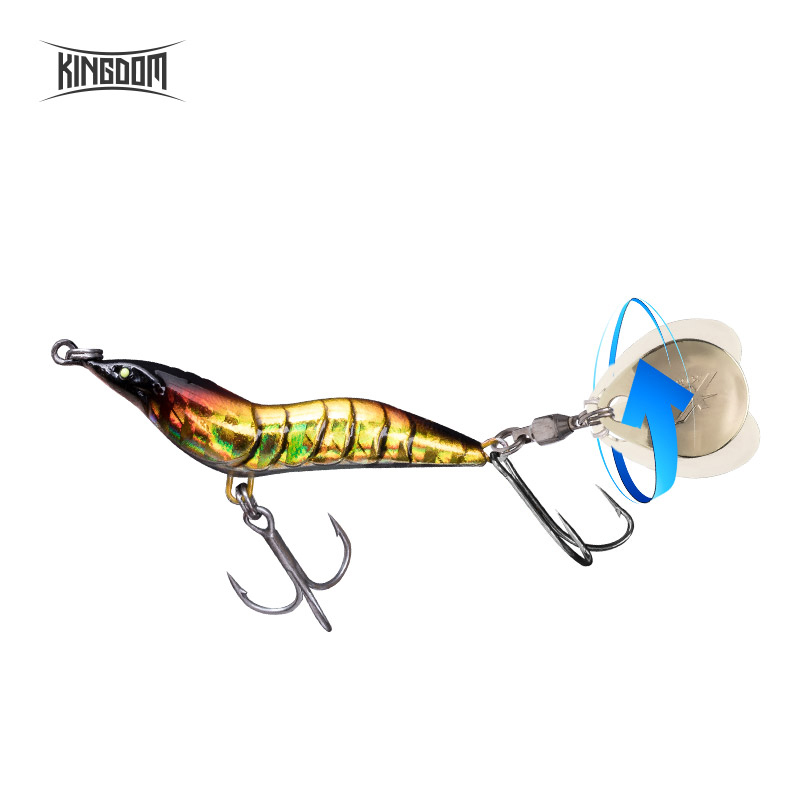 KINGDOM Shrimp Fishing Lure Me - огляд і ціна Fishing Lure Spinnerbait
