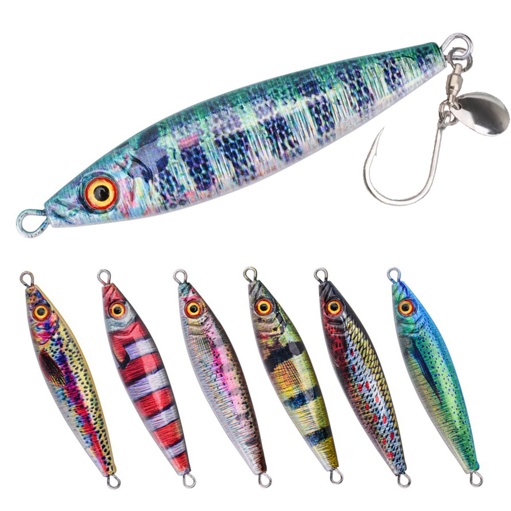 Metal Jig Lure With Spinning B - огляд і ціна Fishing Lure Blade Bait