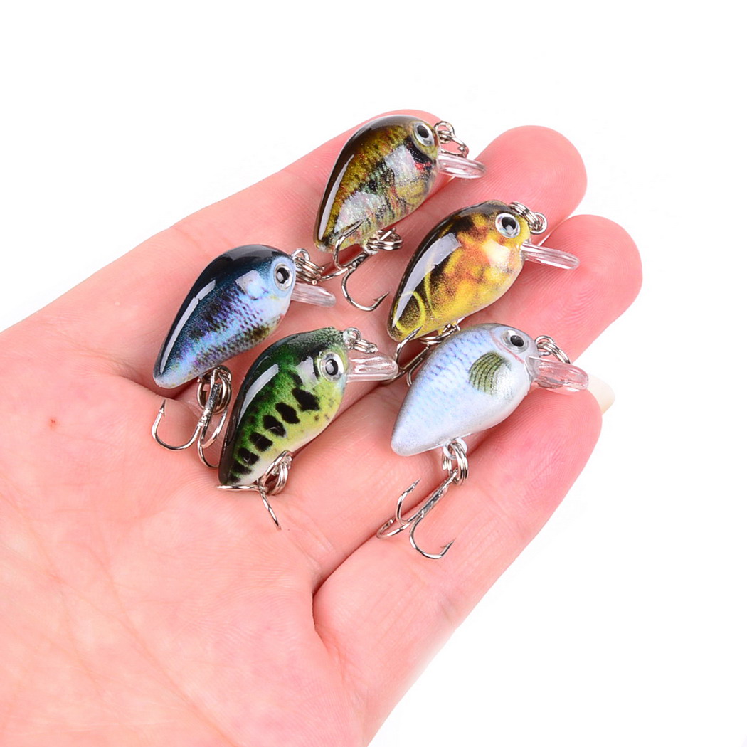 30mm 2g Crazy wobbler Mini Top - огляд і ціна Fishing Lure Topwater